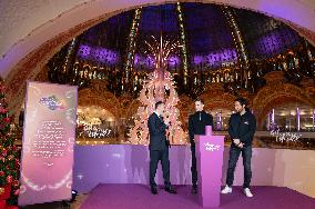 Galeries Lafayette 130th Christmas Lights Launch - Paris