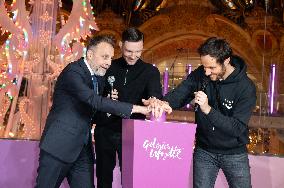 Galeries Lafayette 130th Christmas Lights Launch - Paris