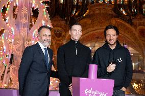 Galeries Lafayette 130th Christmas Lights Launch - Paris