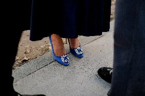 PFW - Elie Saab Street Style