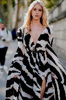 PFW - Elie Saab Street Style