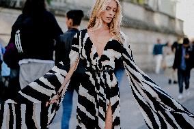 PFW - Elie Saab Street Style