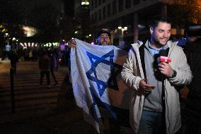 Israeli Fans Arrive For France v israel - Saint Denis