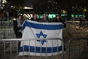 Israeli Fans Arrive For France v israel - Saint Denis