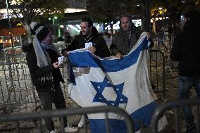 Israeli Fans Arrive For France v israel - Saint Denis