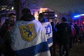 Israeli Fans Arrive For France v israel - Saint Denis