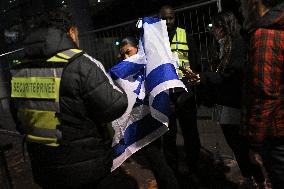 Israeli Fans Arrive For France v israel - Saint Denis