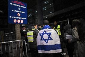 Israeli Fans Arrive For France v israel - Saint Denis