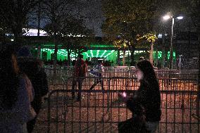 Israeli Fans Arrive For France v israel - Saint Denis