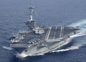 U.S. aircraft carrier George Washington