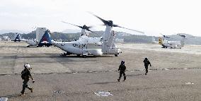 U.S. Navy CMV-22 Ospreys