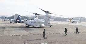 U.S. Navy CMV-22 Ospreys