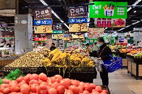 Growth in Total Retail Sales of Consumer Goods in China