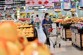 Growth in Total Retail Sales of Consumer Goods in China