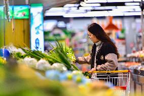 Growth in Total Retail Sales of Consumer Goods in China