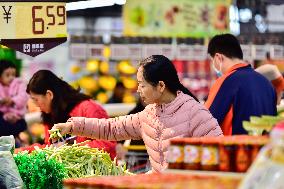 Growth in Total Retail Sales of Consumer Goods in China