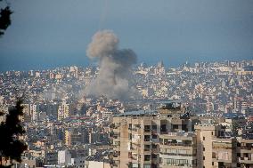 Israel Attacks South Beirut After New Evacuation Warning - Lebanon