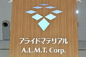 Signboards and logo of Allied Materials