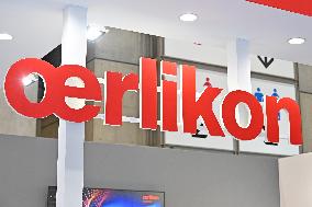 Signboards and logos for Oerlikon Japan