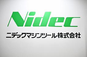 Nidec Machine Tools signage, logo