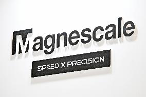 Magnescale signboard, logo