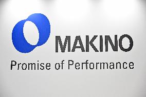 Signboards and logos of Makino Milling Machine Mfg.