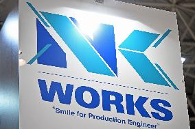 NK Works sign, logo