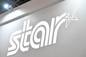 Star Micronics signboard, logo