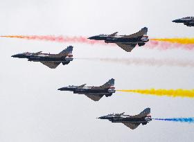 August 1st Flying Team of the Chinese Ai at 2024 Zhuhai Air Show