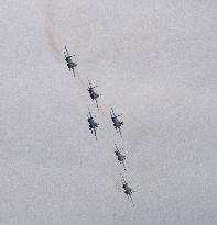 Russian Warrior Flight team performs at 2024 Zhuhai Air Show