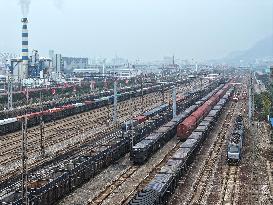 China Lianyungang China-Europe Freight Train