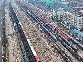 China Lianyungang China-Europe Freight Train