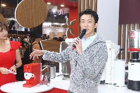 Artist Harry Attends 2024 International Coffee Fair in Taipei