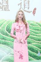 Female singer ELKIE Attends The International Tea Expo in Taipei