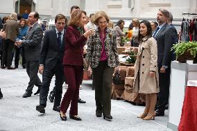 Queen Sofia Visit To Rastrillo Nuevo Futuro - Madrid