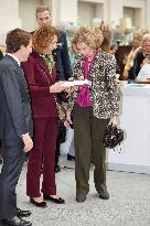 Queen Sofia Visit To Rastrillo Nuevo Futuro - Madrid