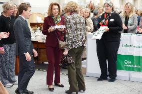 Queen Sofia Visit To Rastrillo Nuevo Futuro - Madrid