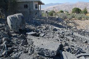 Israeli Airstrike Aftermath - Nabatieh