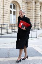 Hearing of Elisabeth Borne at the French Senate - Paris