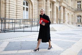 Hearing of Elisabeth Borne at the French Senate - Paris