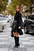 PFW - Akris Street Style