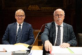 Hearing of Elisabeth Borne at the French Senate - Paris