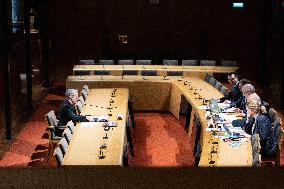 Hearing of Elisabeth Borne at the French Senate - Paris