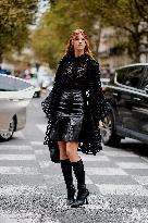 PFW - Akris Street Style