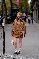 PFW - Akris Street Style