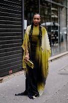 PFW - Akris Street Style