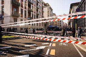 The No Meloni Day Demonstration of Students Against School and Government - Milan