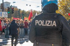 The No Meloni Day Demonstration of Students Against - Rome