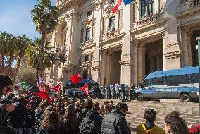 The No Meloni Day Demonstration of Students Against - Rome