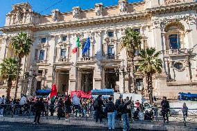 The No Meloni Day Demonstration of Students Against - Rome